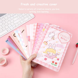🔥Creative A5 Notebook Cute Cartoon Patterns Student Stationery School Office Supplies Notepad LovelylifeFu👍