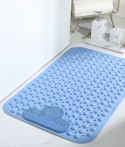 Sunday Alley - Keset Karpet Kamar Mandi PVC Bathroom Mat 70x40 cm Anti Slip Anti Licin Vacuum Bubble