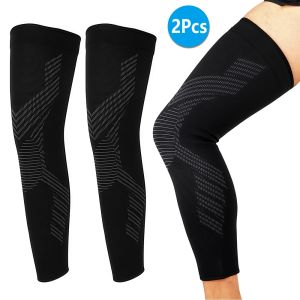 1/2PCS Copper Compression Leg Sleeves Long Knee Leg Sleeves for Men Women Knee Pain Relief Swelling Arthritis Runner Sports