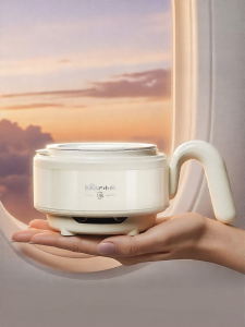 [China Plug Without Adapter] Bear | Portable Folding Electric Kettle with Constant Temperature and Insulation