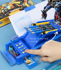 Password Pencil Case Dinosaur Unicorn Multifunction Pop Up Pencil Case Stationery Box for Kids Gift for Kids Kota Pensil