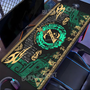 Bandai | HD Printing Zeldas of Legends XXL Mouse Pad PC Keyboard overlock Mousepad Large Carpet Office accessories Non-slip base Desk Mat