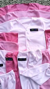 18 PCS Paket Hemat Lahiran Baju Celana Bayi perempuan Baru Lahir newborn seri pink 0-3 bulan