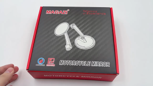 Motorcycle Side Mirror Universal Clear Mirror Carbon Type High Quality Made IN Thailand