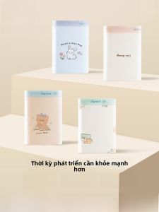 MiiOW | Quần lót cotton co giãn cao cho bé gái Quần lót cotton nguyên chất kháng khuẩn cho bé gái từ 5-13 tuổi Quần lót cotton thoải mái mùa hè