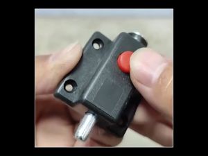 สลักประตู10 ชิ้น สปริง ปุ่มนิรภัย ตู้ กลอนประตู   พร้อมปุ่ม สําหรับปรับปรุงประตู