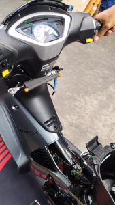 สายรีเรย์สตาร์ท/ขั้วแบตเตอร์รี่แปลงใส่รีเรย์สตาร์ทฟอร์ซ่า350  ใส่เวฟ125i ไฟเลี้ยวบังลม