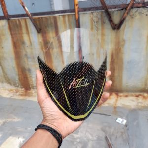 VISOR MIO SOUL GT KARBON WINDSHIELD CARBON KARBON HITAM MODEL MHR MIO SOUL GT 115 MIO SOUL BLUE CORE 125 VISOR KARBON MIO SOUL GT 115 & 125