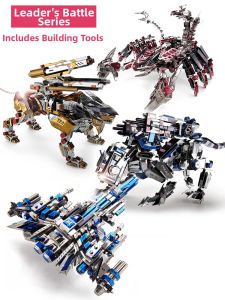 LONGGAN | Advanced 3D Metal Puzzle Mechanical Dog Model DIY Kit