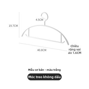 Giá Treo Lưu Trữ Khô và Ẩm Vai Rộng Không Gỉ