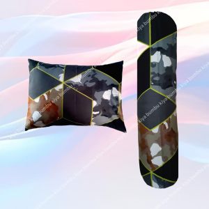 sarung bantal set isi 4 pcs ( 2 Sarban 2 sarling )elegant mudah di cuci katun premium lembut tidak luntur murah terlaris/ sarung bantal lembut adem tidak luntur