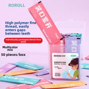 ROROLL | Fine Portable Toothpicks Flossers Single Pack