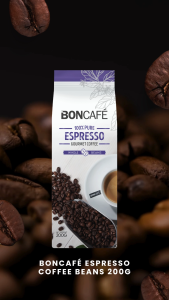 (CARTON SALE) Boncafé Espresso Coffee Beans 200g x12 packs