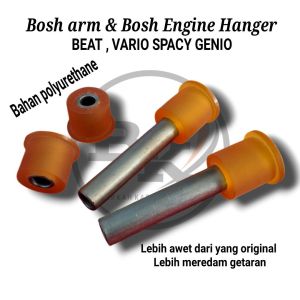Bosh Arm Beat Fi Karbu Vario 110 125 150 Pcx Scoopy Genio Bush Engine Hanger Bahan Polyurethane