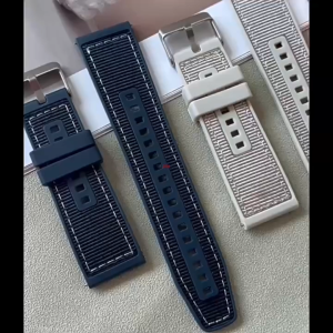 AUKEY SW-1S Smartwatch Strap Nylon Braided Silicone StrapTali Jam AUKEY SW-1S Smartwatch 22mm