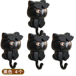 กิ๊บติดผนังรูปการ์ตูนที่แข็งแรง กาวติดแน่นแบบไร้รอย กิ๊บติดเสื้อผ้าแบบสร้างสรรค์และน่ารักสำหรับครัวและบ้าน