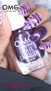 OMG Nail Lacquer 10ml - Deep Purple