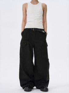 MADWITCH | American Street Vintage Loose Work Pants