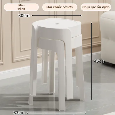 MEIKAIBIN | Ghế Ăn Bằng Nhựa Dày Đựng Chắc Chắn