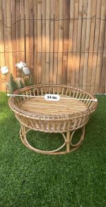 ขันโตกหวาย ขนาดเล็ก มี 2 รุ่น กว้าง 13  นิ้ว