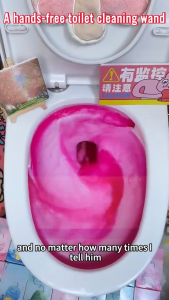 Toilet Cleaner Stick Toilet Automatic Tank Cleaner Effective Concentrated Descaling Toilet Cleaning Stick Automatic Toilet Cleaner Deodorizing and Sterilizing Toilet Clean Flush Stick With Fragrance