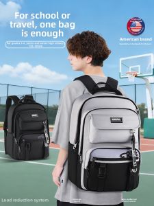 Load Reducing and Spine Protecting School Backpack