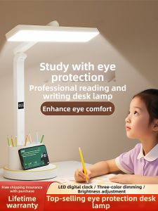 jiuxin lighting | Eye Protection Desk Lamp Charging Multifunctional Bedside Reading Lamp