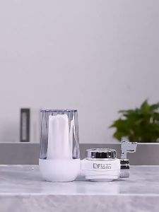 JAVIT เครื่องกรองน้ำ 7 ชั้น เครื่องกรองน้ำใช้ติดหัวก๊อก กระบวนการกรองสามารถมองเห็นได้ ติดตั้งง่ายและสะอาด เครื่องกรองน้ำในครัว เครื่องกรองน้ำก๊อก