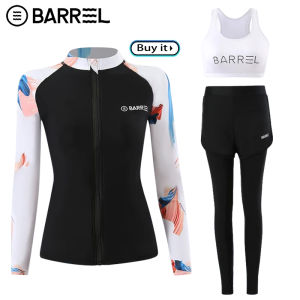 ชุดว่ายน้ำสำหรับผู้หญิง แขนยาว ชิ้นเดียว แห้งเร็ว ป้องกันแสงแดด เดินทาง ฤดูร้อน 2024 ชุดดำน้ำผีเสื้อ ชุดดำน้ำ