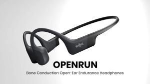 SHOKZ OpenRun ( S803 ) | Open-Ear Bluetooth Bone Conduction Sport Headphones - Sweat Resistant Wireless Earphones