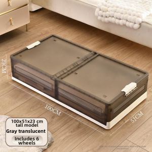 XUNHUAI | Wheeled Foldable Bed Bottom Storage Box
