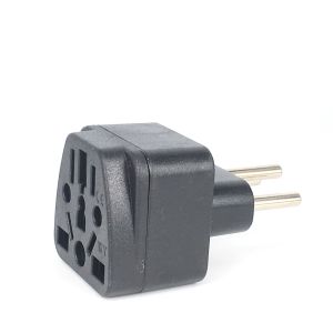 Bolantedz Universal 3Pin Thụy Sĩ Bộ Chuyển Đổi Phích Cắm Bộ Chuyển Đổi Du Lịch Cho UK/US/EU/AU Loại J Cắm Nối Đất Tiêu Chuẩn