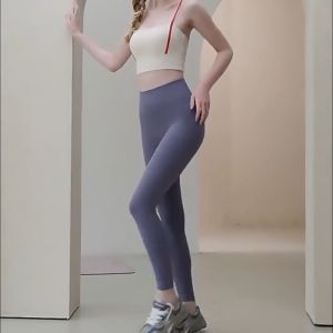 DRsports Legging Celana Olahraga Wanita Hijab Sport High Waist Polos Yoga Pants Breathable Comfort