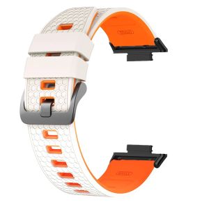 Sports Silicone Band for Huawei Watch Fit 5 5Pro correa Two-color Strap for Huawei Watch Fit 4 4Pro Fit 3 Wristband Bracelet