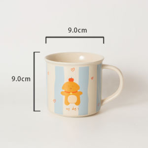 Cookie Dog Ceramic Toothbrush Cup Mouth Rinse Cup Brushing Teeth Washing Cup Home Cute Bathroom Utensils Asight Brand