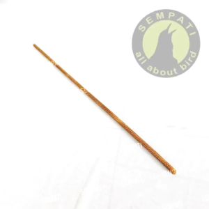 SEMPATI Tangkringan Murai Bakar Motif Sisik Ular Salak Nanas 100cm 1 Meter Tangkringan Sangkar Kandang Bulat Burung Murai Batu Kacer Kenari Pleci Batang Plangkringan Pangkringan Tenggeran Burung