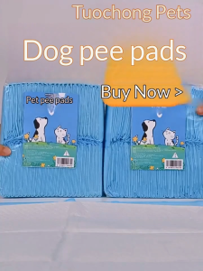 PAPAPET  Cat and dog training pads pet pee pads 100 pieces super absorbent extra thick and upgraded.