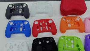 Thicken Silicone Case For Steam Controller 2 Rubber Protective Cover for Steam Controller 2 with 2 Thumb Stick Grips Cap