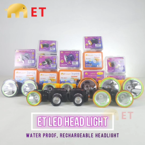 ไฟฉายคาดหัว ราคาถูกแต่มีคุณภาพเท่ากับยี่ห้อแบรนด์ใหญ่ ใช้งาน 10ชั่วโมง 8000mAh สว่างมาก IP65  (มีให้เลือก 2แสง) ประกัน 1 ปี