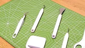 Weeding Tool Set / Cricut Basic Tool Set 6 PCS Stainless Steel for Vinyl and Sticker Tool Set | Silhouette Cameo