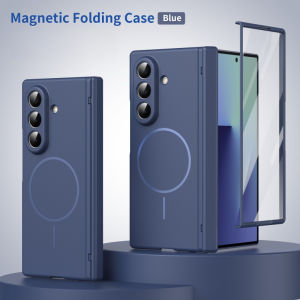 LS | For Magsafe Magnetic Case With Screen Protector Hinge Protection For Samsung Galaxy Z Fold 8 Ultra 7 6 5 4 3 Z Flip 8 7 6 5 4 3