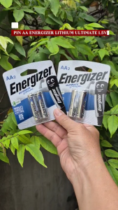 Combo 4 viên pin tiểu AA 1.5V Lithium Ultimate Energizer chính hãng dùng cho các thiết bị cao cấp