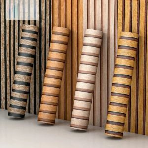 แผ่นกระดาษตกแต่งห้องนอนกระดาษกาวสําหรับ Wall Papers ตกแต่งบ้านห้องนั่งเล่นสติ๊กเกอร์ติดผนังกันน้ําวอลล์เปเปอร์สติกเกอร์