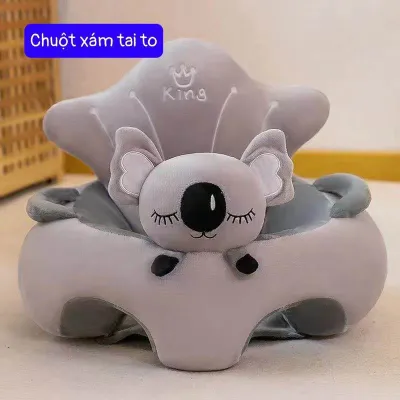 Ghế tập ngồi và ghế ăn dăm băm cho bé { gồm ruột và vỏ bông tinh khiết }
