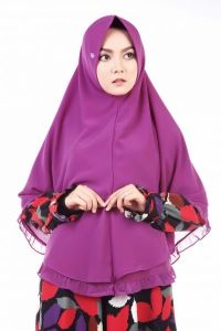 KHIMAR ANDALUSIA ANTEM NIBRAS HIJAB DUA LAYER