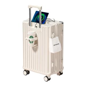 MIMANI | กระเป๋าเดินทางแบบหนาแน่นสำหรับผู้หญิง กระเป๋าเดินทางขนาดเล็ก 20 นิ้ว กระเป๋าเดินทางแบบล็อครหัสผ่าน กระเป๋าเดินทางแบบแข็งสำหรับเดินทาง