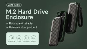 Hagibis MC10 SSD M.2 กล่อง NVNE SATA Enclosure USB 3.1/3.2 Gen 2 10Gbps To NVME PCIE 2242/2260/2280 กันกระแทก กันฝุ่น กันน้ำ