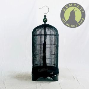 SEMPATI Krodong Lovebird Transparan Ekonomis Sempati Kerodong Krodong Sangkar Kandang Burung Lovebird Love Bird Lb Bulat Kapsul Mode Jemur Krodong Sangkar Lovebird