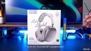 Tai Nghe Chụp Tai Hoco W35 Air - Pin Trâu 45h V5.3 Kiểu Dáng Sang Trọng Chống Ồn Chống Thấm Nước