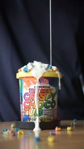 Mini Rainbow Crunch With White Chocolate